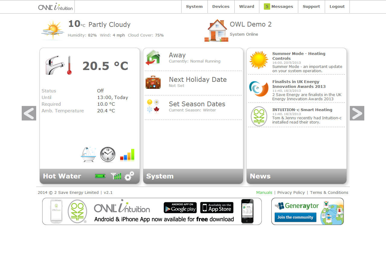 Intuition -HW screenshot 1
